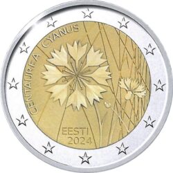 2 euro Eesti 2023 Centaurea