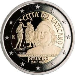 2 euro Vatican 2023 Perugino