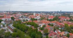 Aerial View of Vilnius