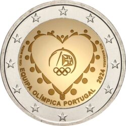 2 euro Protugal 2024 Olimpica