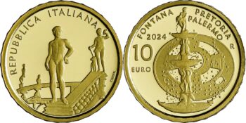 Italy 2024. 10 euro. Fontana Pretoria