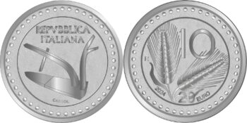 Italy 2024. 20 euro. 10 lire