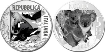 Italy 2024. 5 euro. Koala
