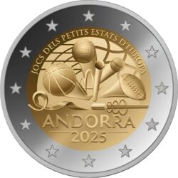 2 euro Andorra 2025 Games 2 euro Andorra 2025 Games