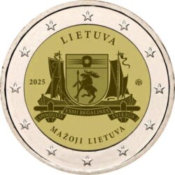 2 euro Lietuva 2025 Mazoji Lietuva 2 euro Lietuva 2025 Mazoji Lietuva