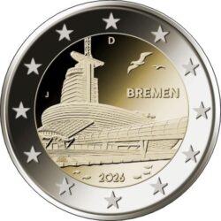 2 euro Germany 2026 Bremen