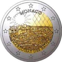 2 euro Monaco 2025 Baux 2 euro Monaco 2025 Baux