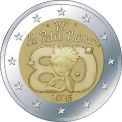 2 euro France 2026 Prince