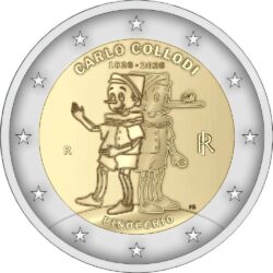 2 euro Italy 2026 Carlo Collodi