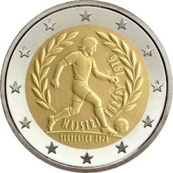 2 euro Slovakia 2025 football