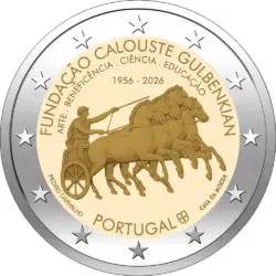 2 euro Portugal 2026 Calouste Gulbenkian Foundation