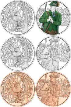 Austria 2026. 10 euro. Horn