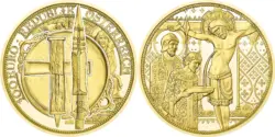 100 евро. Австрии 2026. Символы божественного Austria 2026. 100 euro. Symbols of the Divine