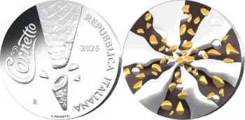 Italy 2026. 1.5 euro. Cornetto