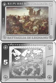 Italy 2026. 5 euro. Battle of Legnano