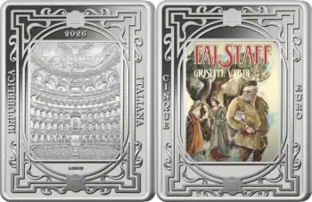 Italy 2026. 5 euro. Opera