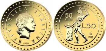 Italy 2026. 50 euro. lira