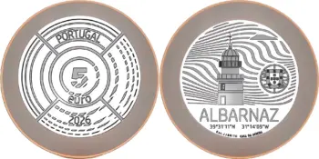 Portugal 2026. 5 euro. Albarnaz