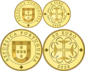 Флагманская монета Португалии 2026 Portugal 2026 flagship coin