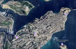valletta map