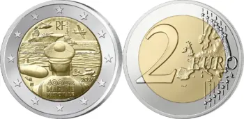 2 euro France 2026. Marine Nationale. UNC