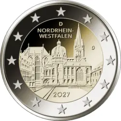 2 euro Germany 2027 Nordrhein Westfalen