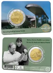 Finland 2026. 2 Euro. Raili & Reima Pietilä. Coincard EN