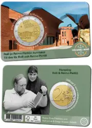Finland 2026. 2 Euro. Raili & Reima Pietilä. Coincard FI