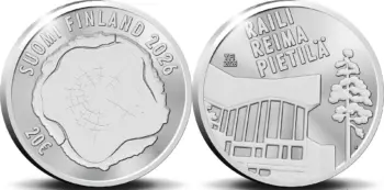 Finland 2026. 20 Euro. Raili & Reima Pietilä