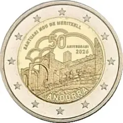 2 euro Andorra 2026 Meritxell